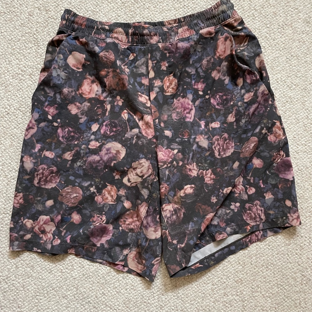 Lululemon floral shorts